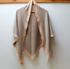 Khaki Cashmere Blend Wrap