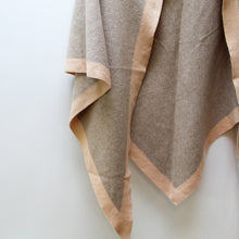  Khaki Cashmere Blend Wrap