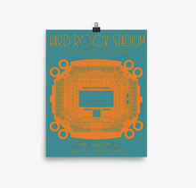  Dolphins Stadium Print