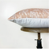 White Leaf Pillow Cover