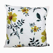  Yellow Floral Pillow Cover