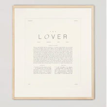  The Lover Zodiac Print